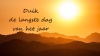 Langste dag - Duik 1 