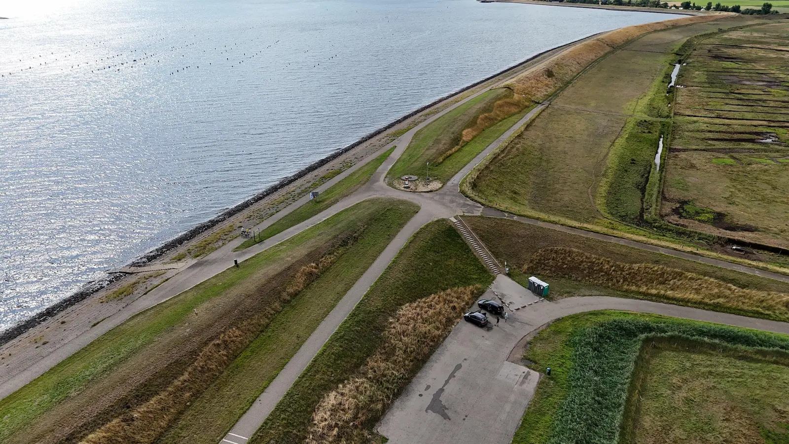 Bergse diepsluis   luchtfoto 6