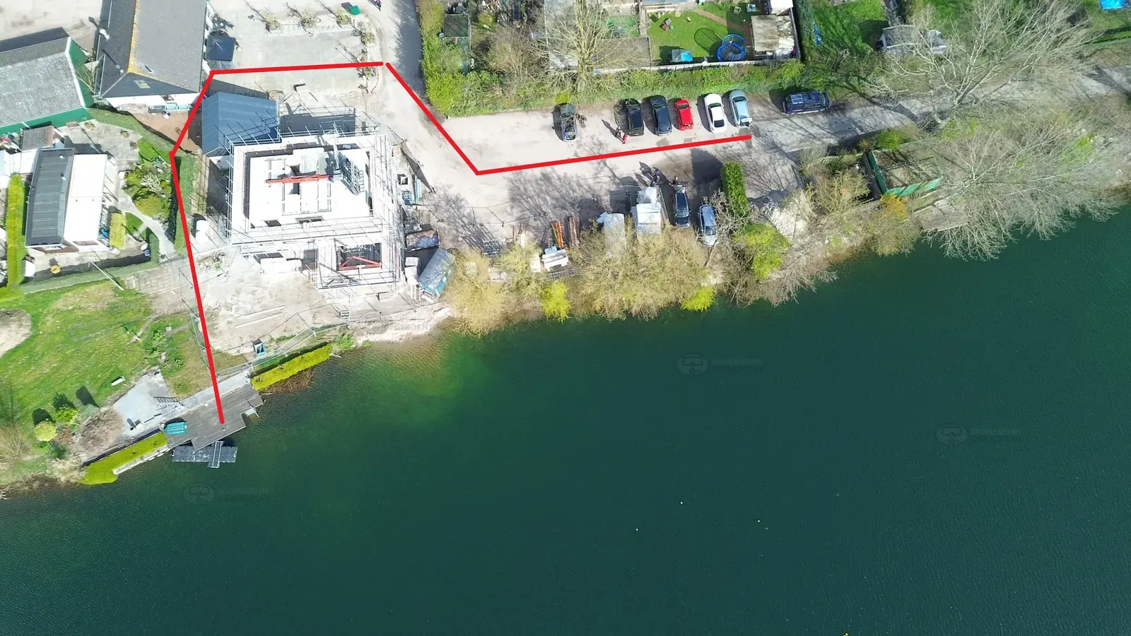 boomgaardplas   Luchtfoto 12   TIJDELIJK ROUTE